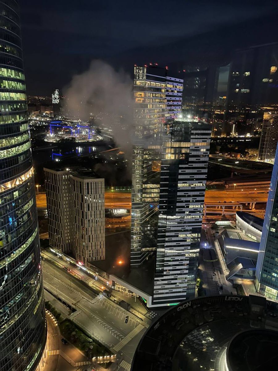 На 21 поверсі вежі будівлі, яку атакував безпілотник, розташоване Міністерство економічного розвитку РФ