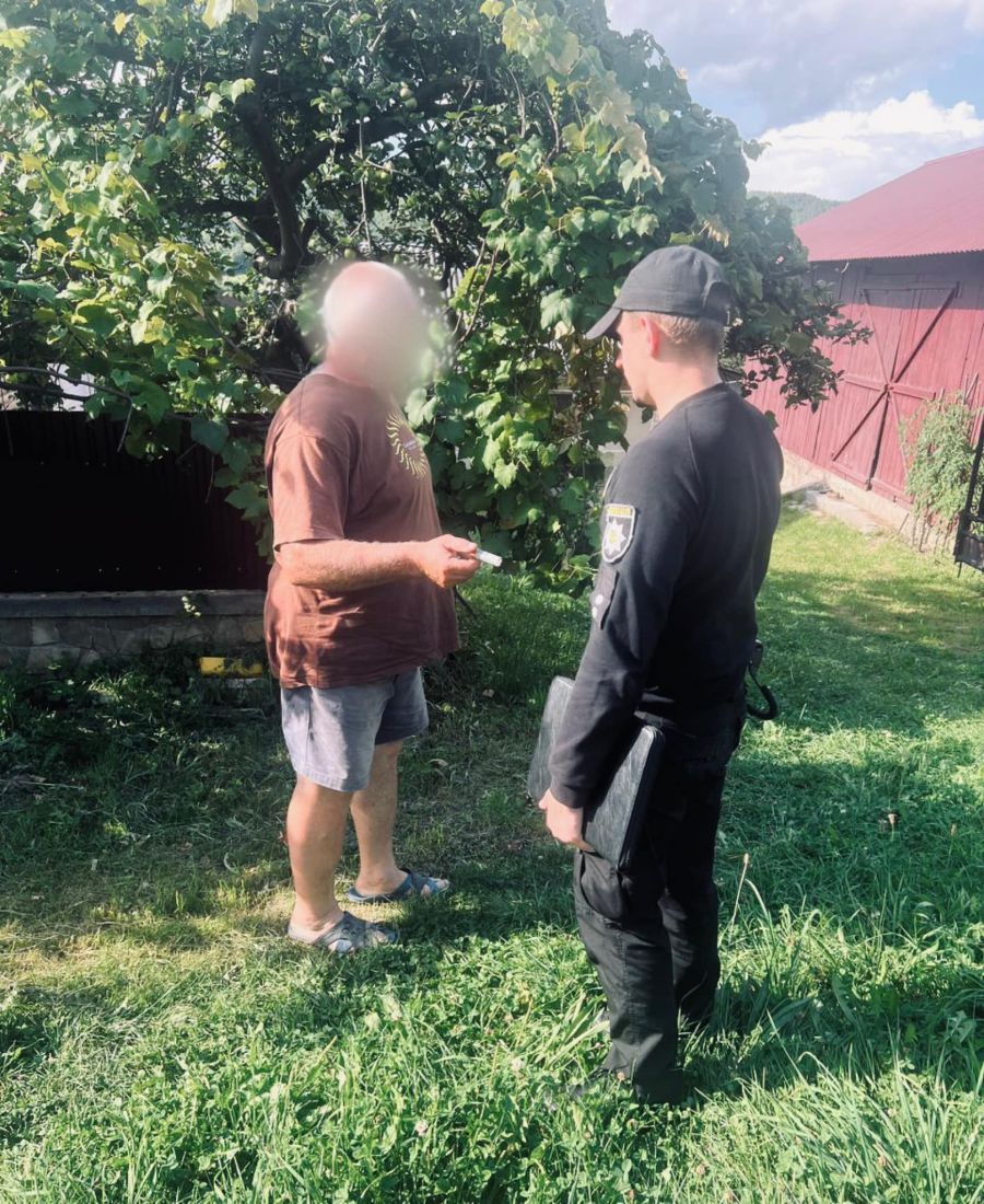 У домоволодінні 59-річного місцевого мешканця вилучили гвинтівку