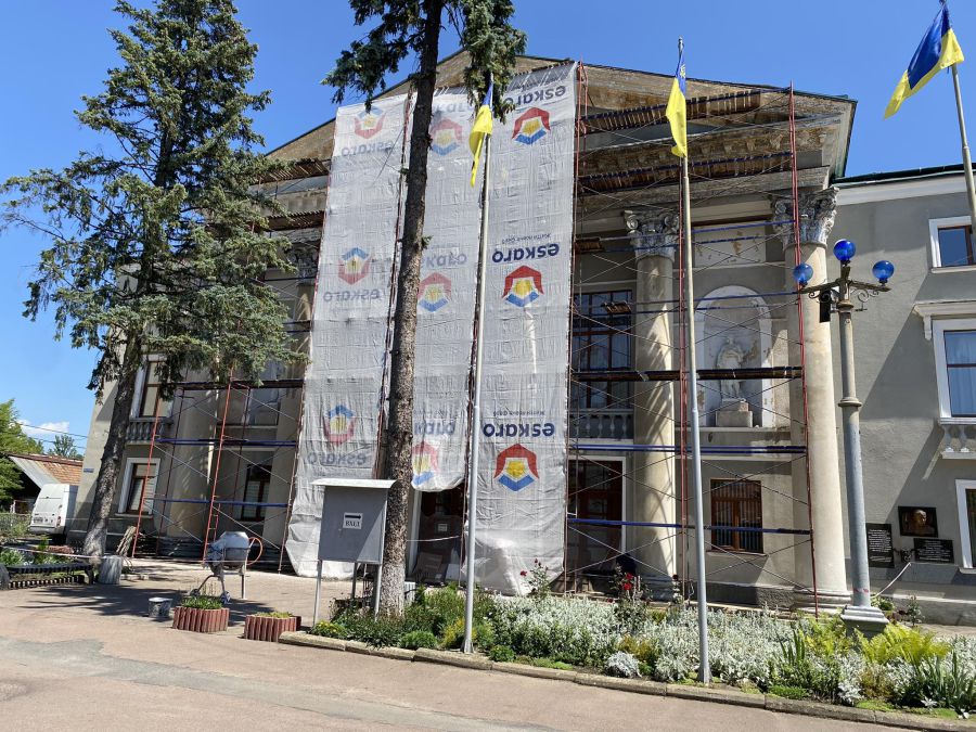 Загальна вартість ремонту фасаду складе близько 1,5 млн гривень