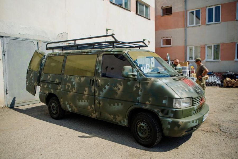 Авто слугуватиме для потреб військових.