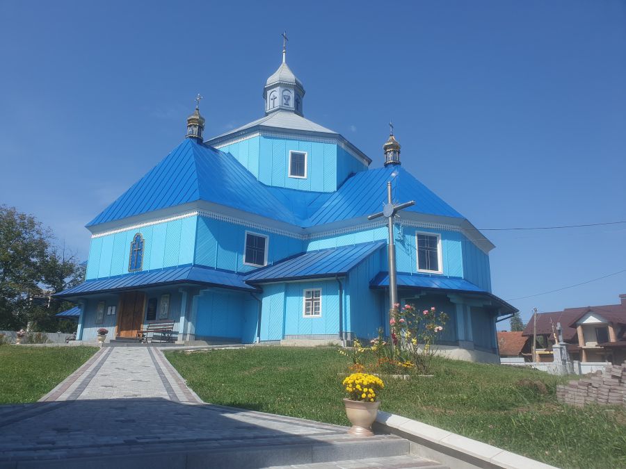 Церква у Бережниці, де парохом був о. Андрій Бандера, батько Степана Бандери.