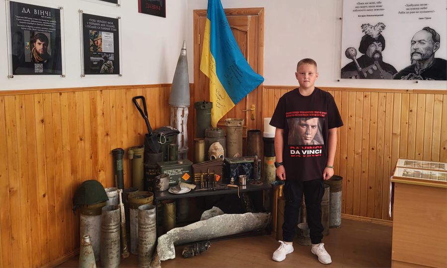 У музеї зберігаються особисті речі Дмитра Коцюбайла.