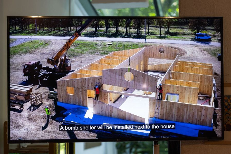 Площа кожного будинку – 285,5 квадратних метрів.