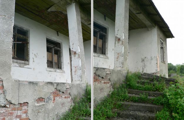 Будівля непридатна для нормальної експлуатації та потребує ремонту