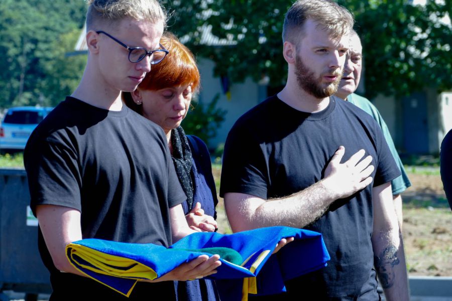 Бійця поховали на Алеї слави міського кладовища