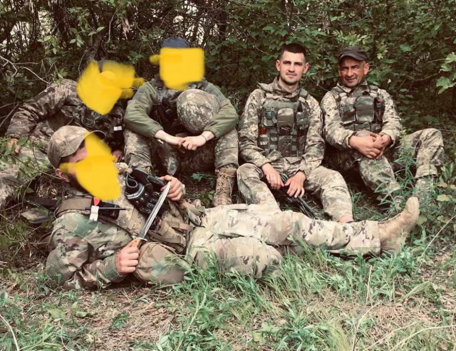 Василь Гладенький разом із своїми синами воюють на Запорізькому напрямку мінометниками