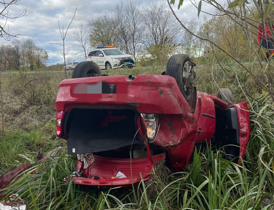 На момент ДТП в авто перебувало четверо пасажирів.