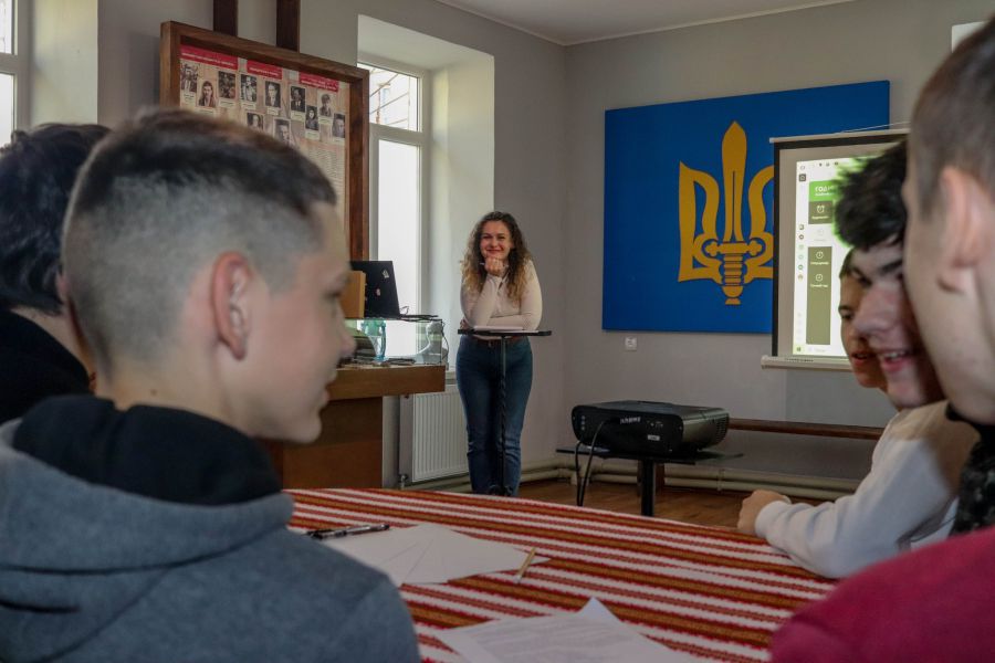 Брейн-ринг провела Людмила Андрійчук. Фото: міська рада