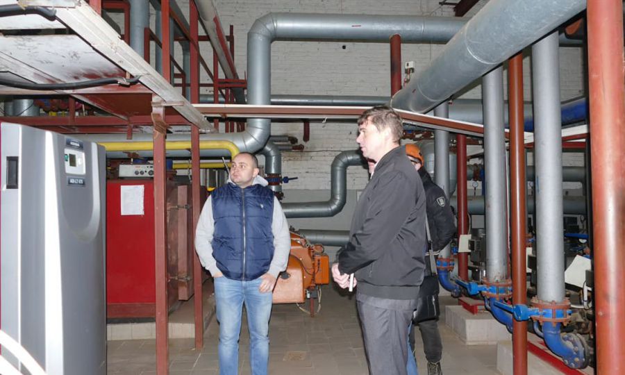 У Калуші перевірили роботу котелень. Фото: Андрій Найда