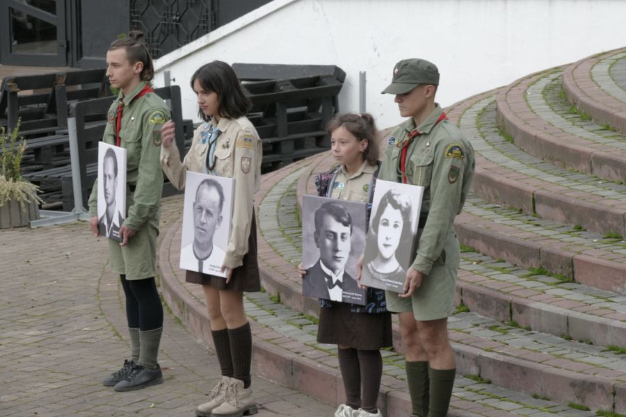 Найвищу пластову відзнаку вручили калушанам, чиї родичі-пластуни загинули за Україну