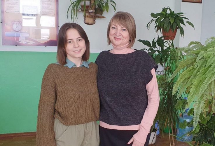 Ліцеїстка показала відмінні результати під керівництвом наставниці