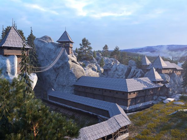 Гігантські камені нагадують химерні образи тварин та дивовижних істот