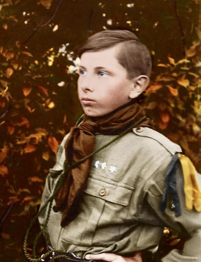 Найстаріше фото Степана Бандери. Кольоризація Тетяни Терехової