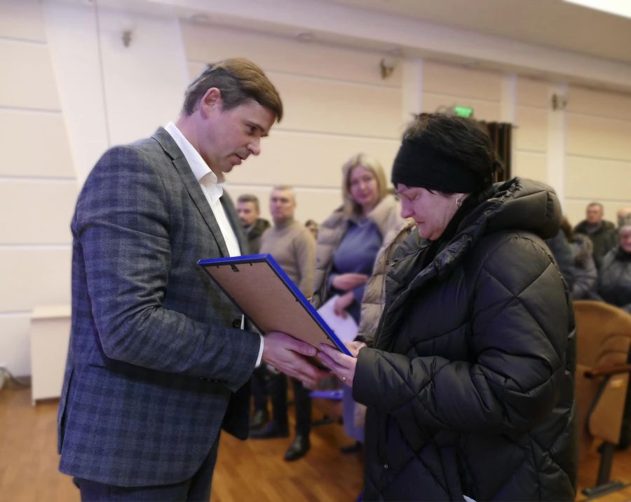 Звання "Почесний громадянин Калуської міської територіальної громади" отримали рідні загиблих захисників