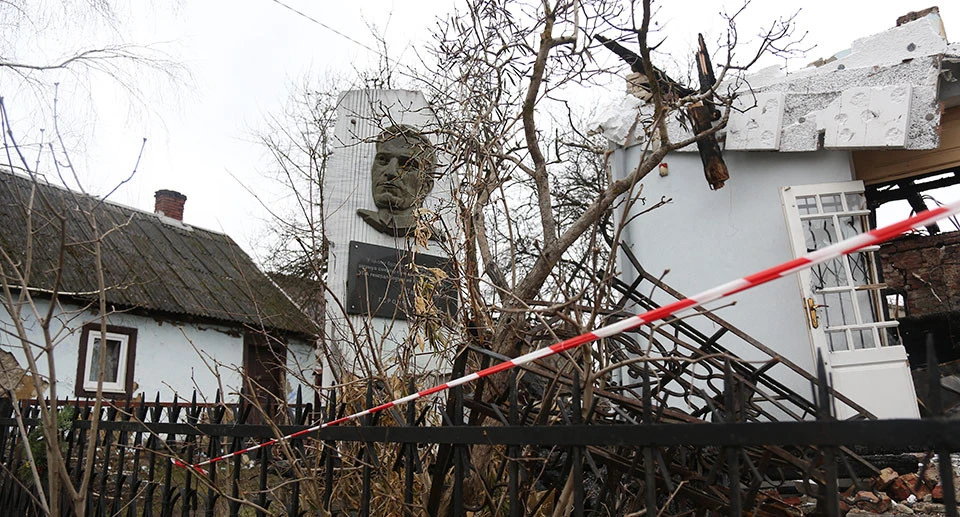 Музей Шухевича у Львові, розбір завалів. Фото: Андріана Стахів