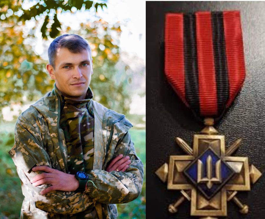 Богдан Олійник захищає Україну у боротьбі з російськими окупантами