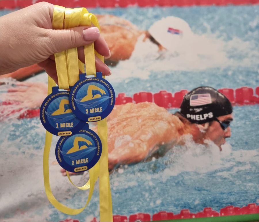 Калуські плавці достойно виступили на чемпіонаті області