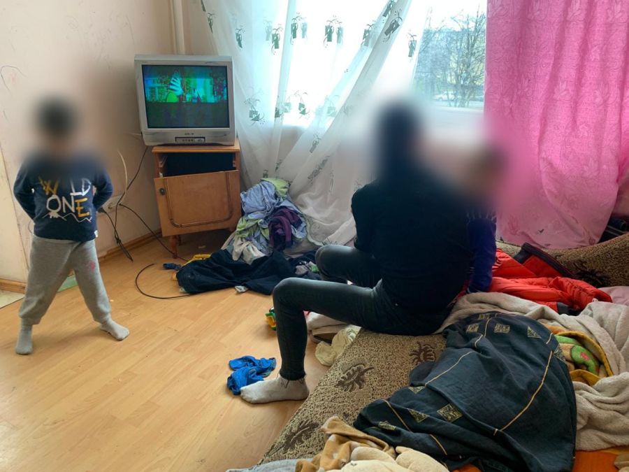 На матір дітей поліцейські склали адміністративний протокол