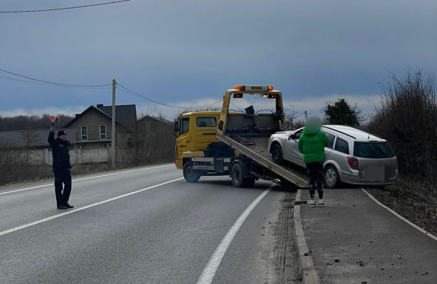 Внаслідок автопригоди водійка не постраждала