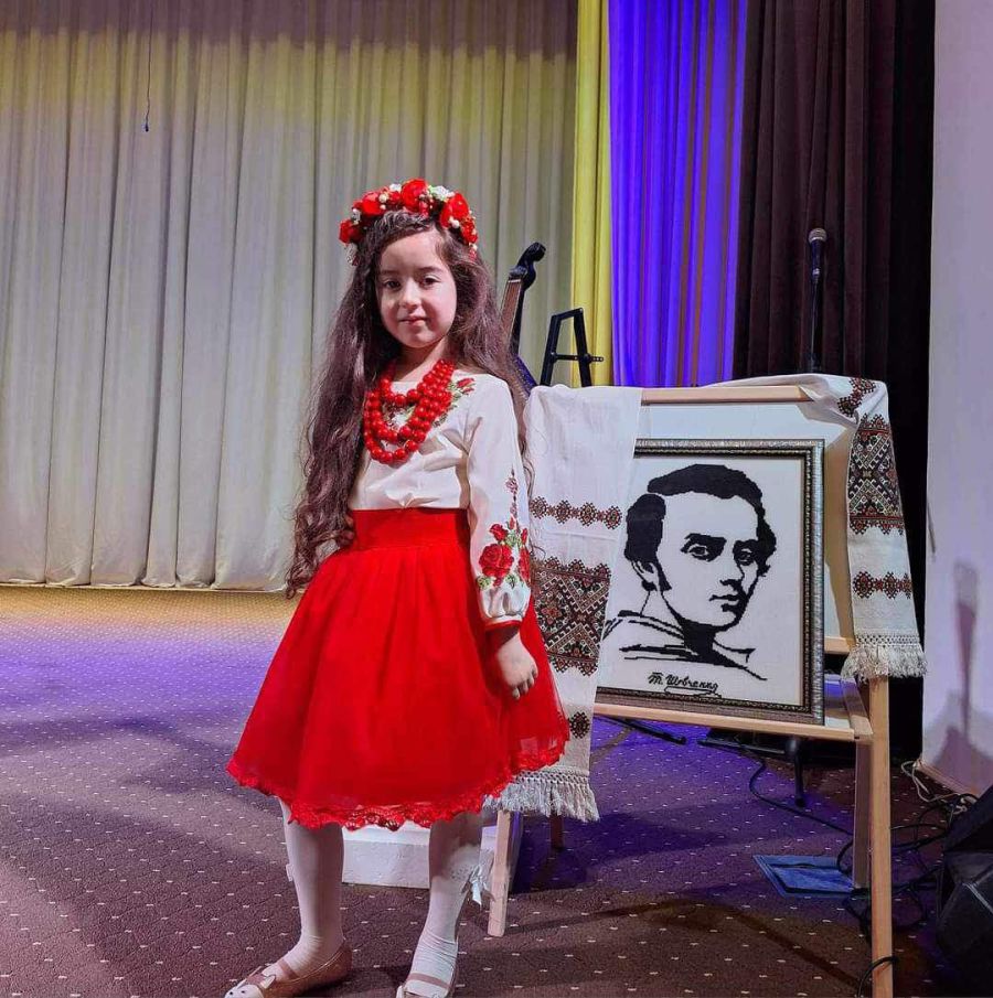 Наймолодшим читцем стала калушанка Аліса Пицків. Фото: Мар'яна Барнич, Ірина Борачок