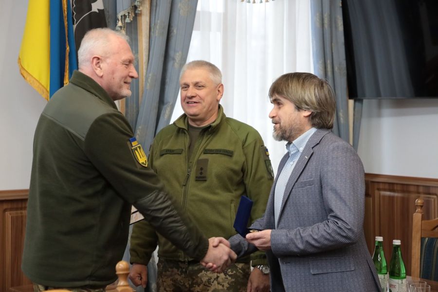 Богдан Когут отримав почесну відзнаку командувача військ оперативного командування "Захід"