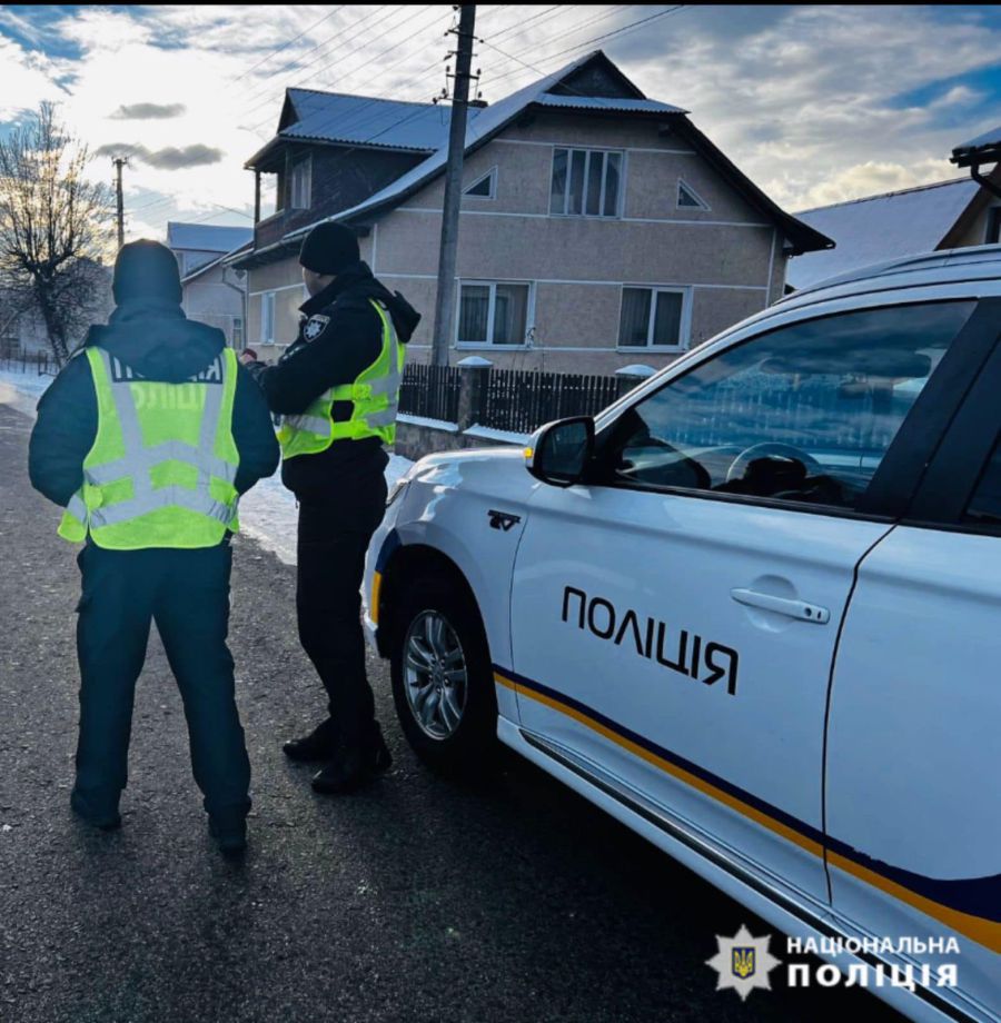Поліцейські оперативно затримали підозрюваного
