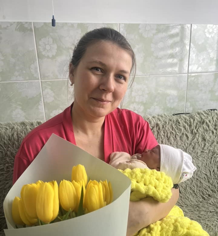 Соломійка народилась з вагою 3300 г