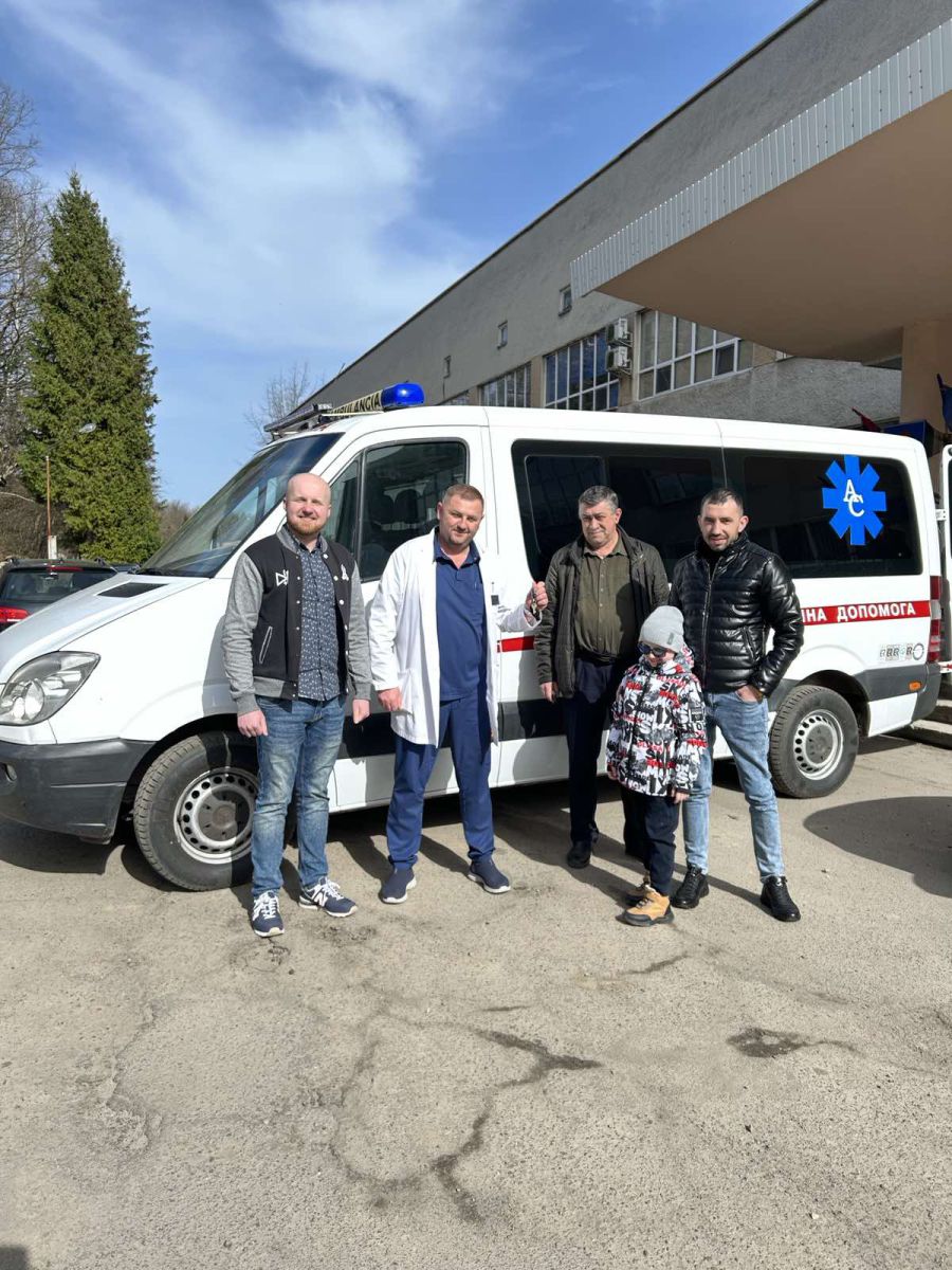 Авто слугуватиме для транспортування жителів Калуської громади до медичного закладу