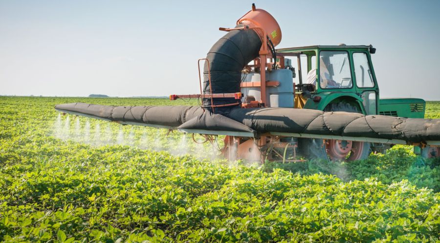 Ілюстроване фото. Посіви оброблятимуть препаратом моспілан (інсектицид)