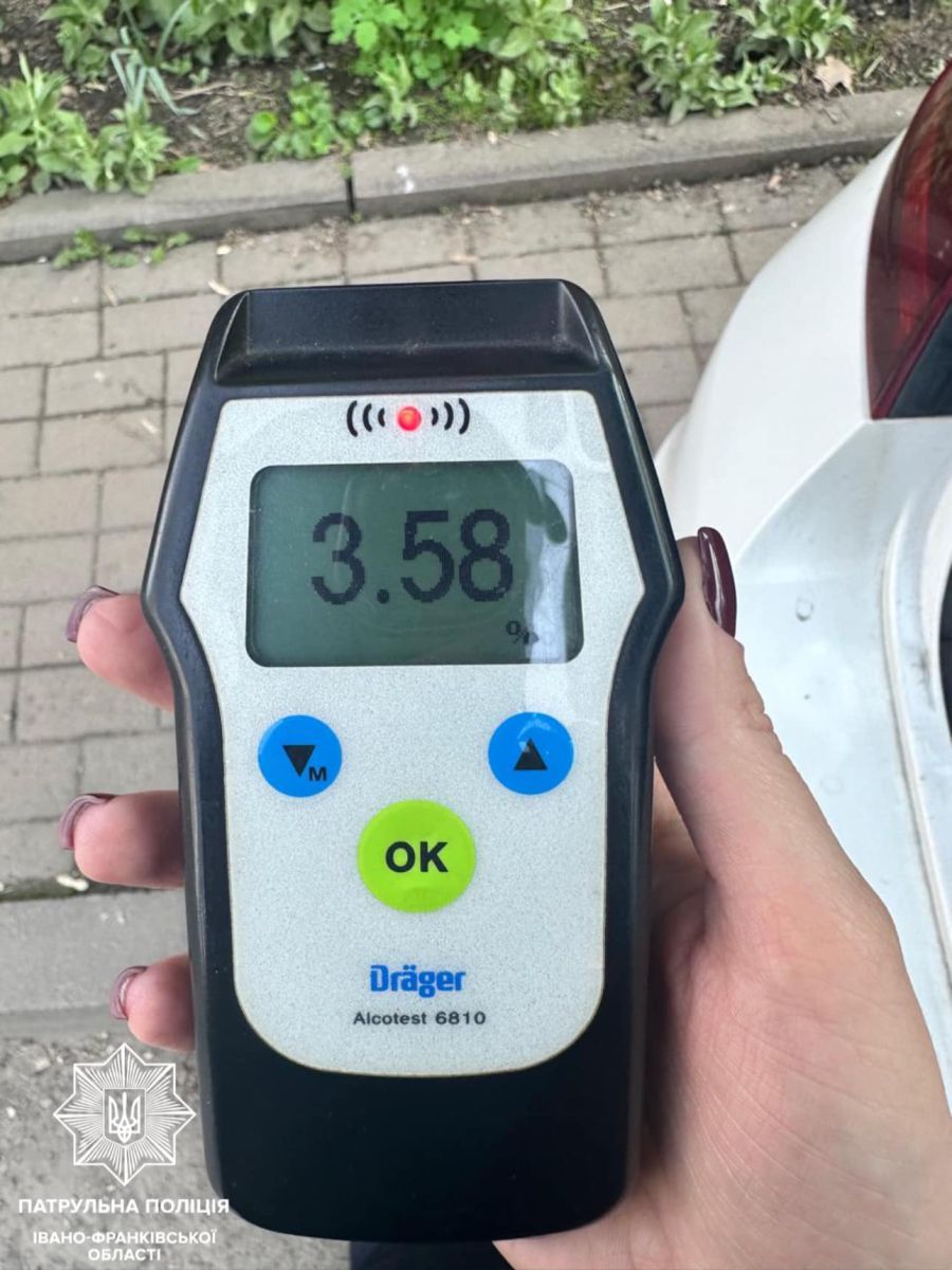 Патрульні склали на порушника три протоколи