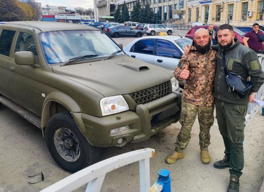Військові отримали автомобіль
