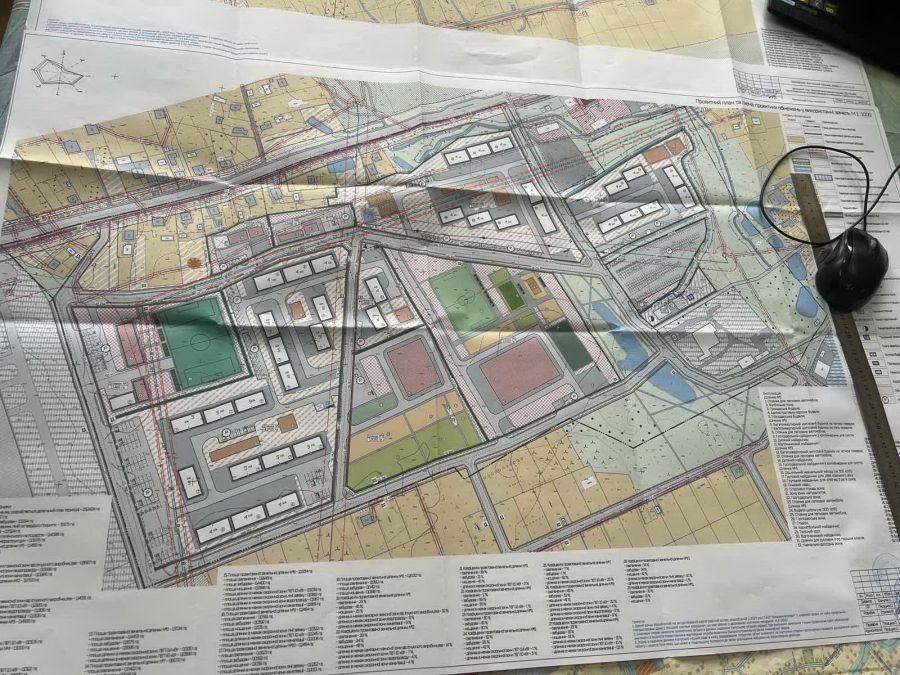 На п’яти ділянках буде загалом 41 багатоквартирний будинок 