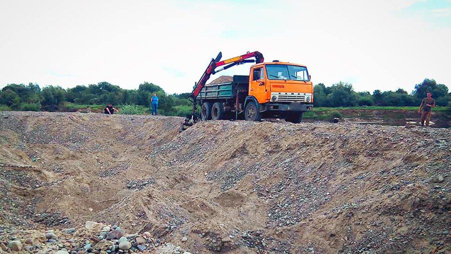 Ілюстроване фото. Право добувати піщано-гравійну суміш на ділянці «Підмихайле» держава виставила на аукціон вдруге
