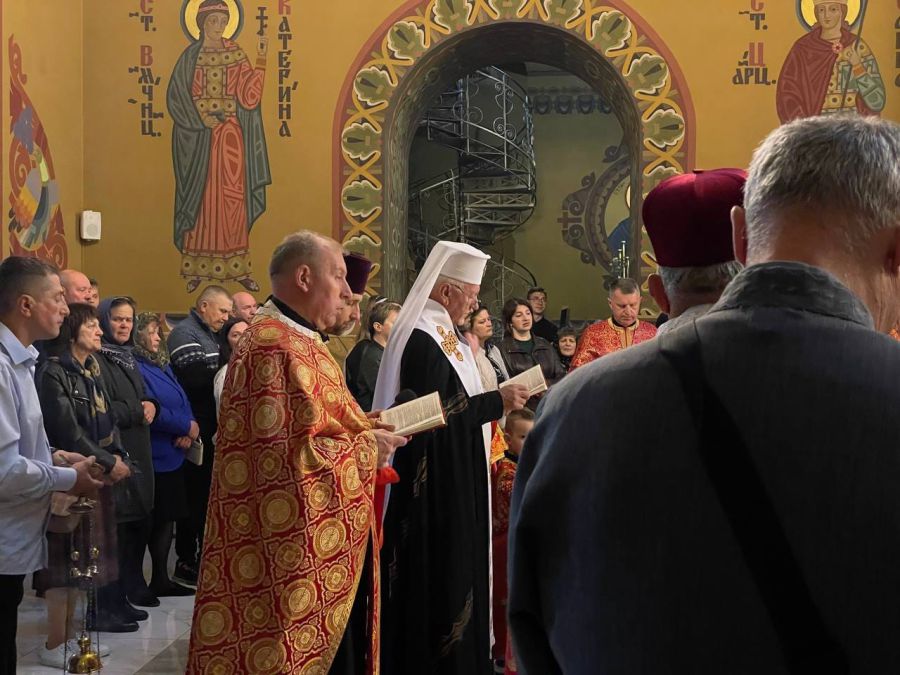 Чин священничого похорону о. Євгена Ткача відбувся у суботу, 18 травня, об 11:00 годині.