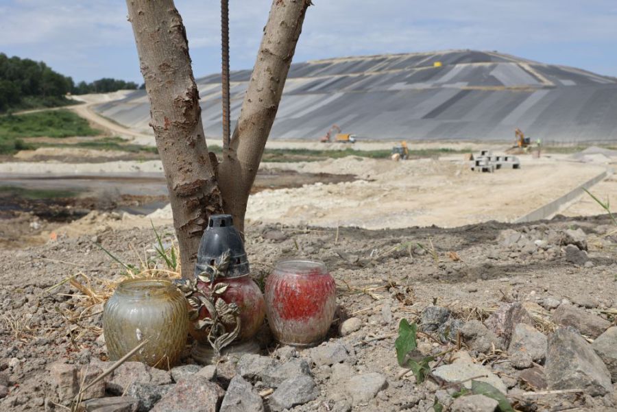 Так сьогодні виглядає місце, де колись було Грибовицьке сміттєзвалище. Фото: Роман Балук