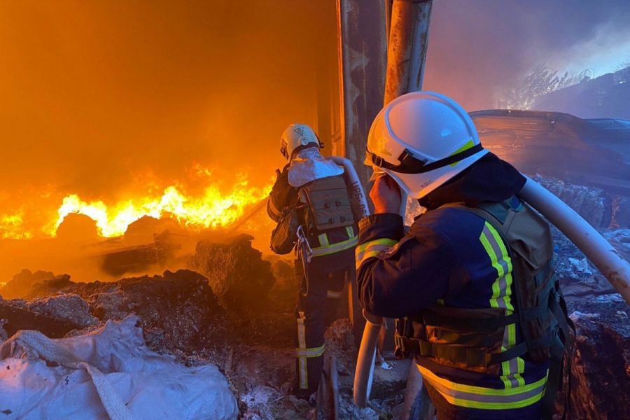 Ілюстроване фото. За попередньою інформацією, ворог вдарив чотирма ракетами невстановленого типу