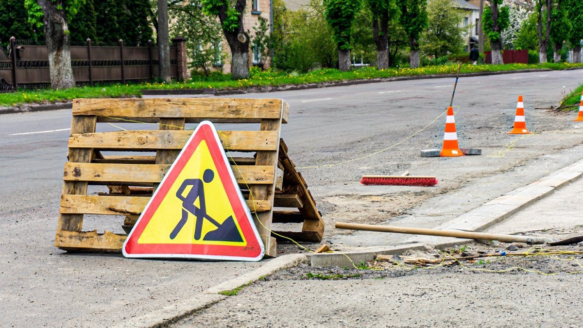 Ілюстроване фото. Дорогу біля пожежної частини перекриють частково або повністю