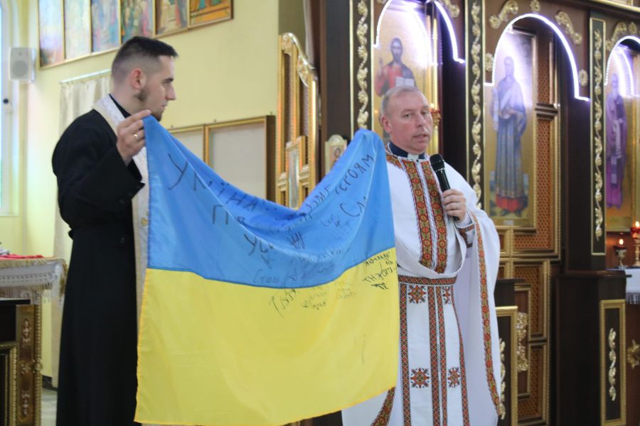 Військовослужбовці подякували парафіянам за підтримку та допомогу