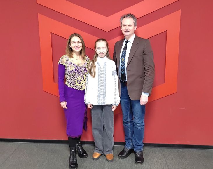 Софію нагородили Похвальним листом за високі досягнення у навчанні