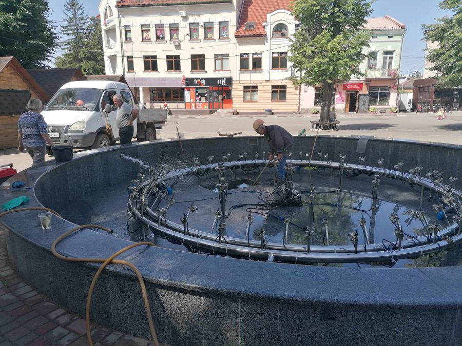 Цьогоріч обслуговування фонтану коштуватиме громаді приблизно 150 тис. гривень