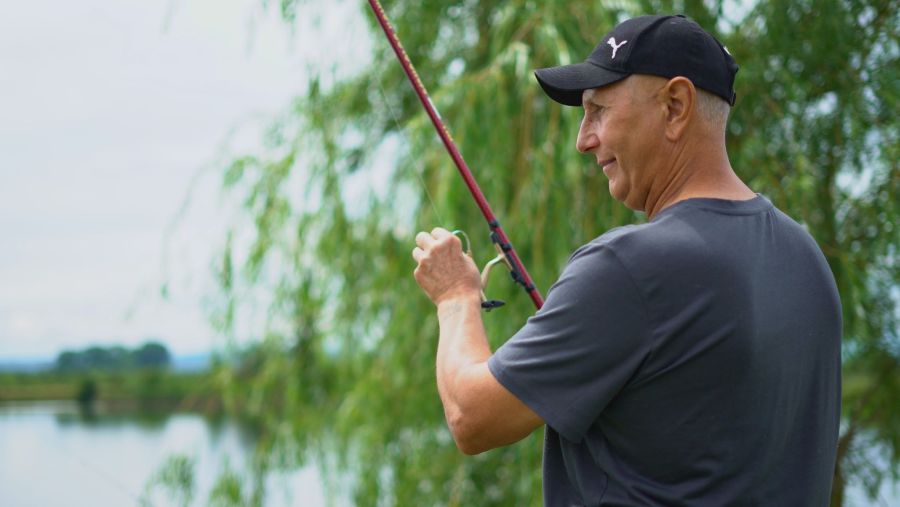 Леонід Іванов з Херсонщини потихеньку освоює водойми Франківщини. Уже на трьох був