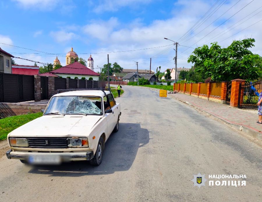 Водій за кермом був у нетверезому стані