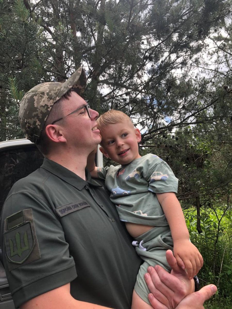 Сину Олександра Коцана Павлику минуло два роки. Фото: сімейний архів Коцанів