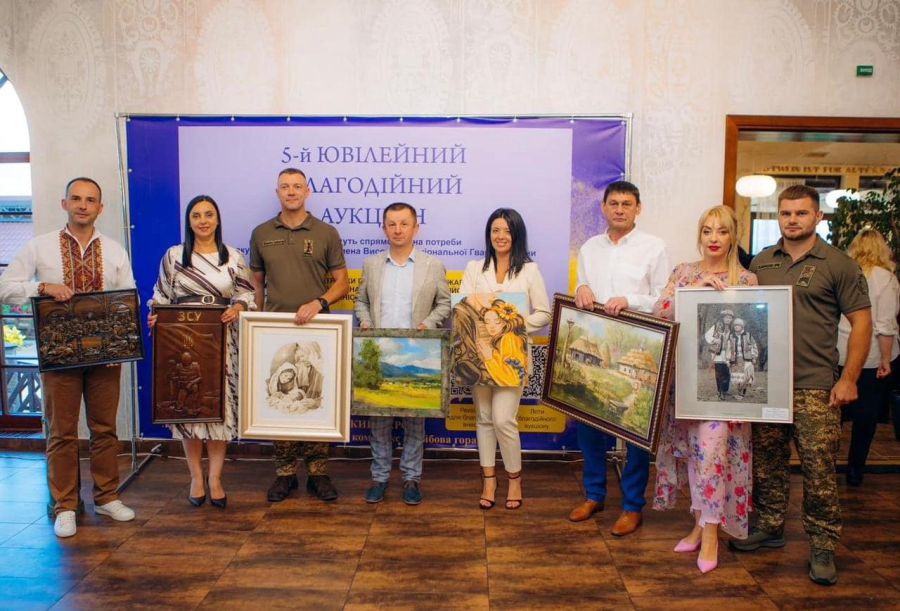 Усі кошти з аукціону будуть спрямовані на допомогу воїнам 50 полку імені полковника Семена Височана 
