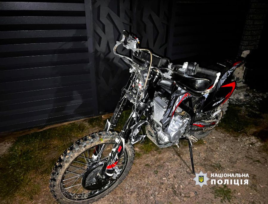 Проходити тест на алкоголь на місці ДТП мотоцикліст відмовився