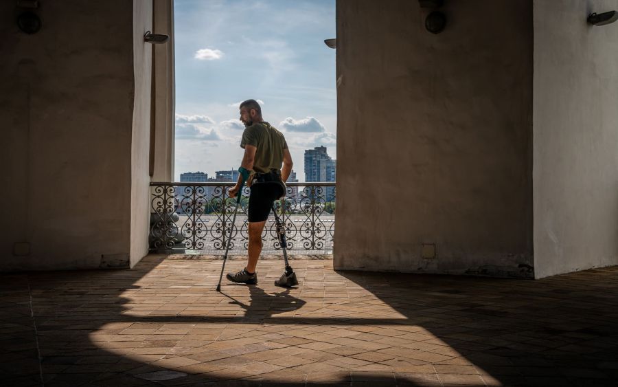 З четвертого ярусу Великої Лаврської дзвіниці відкривається дивовижний вид на Київ. Фото: Yuriy Yurchenko