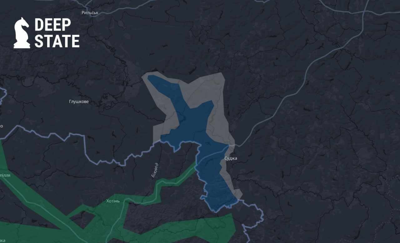 Карта операції ЗСУ від DeepState