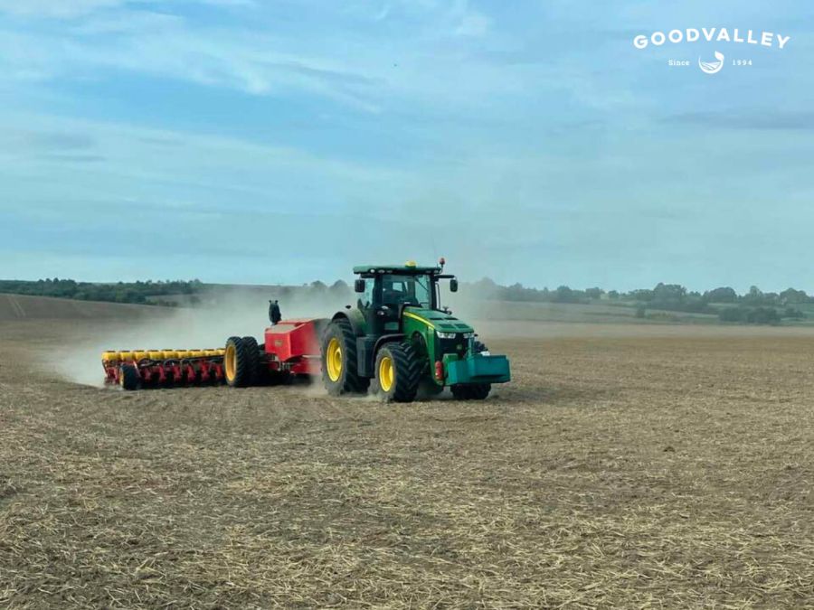 Команда "Гудвеллі Україна" впроваджує новітні методи і технології посіву