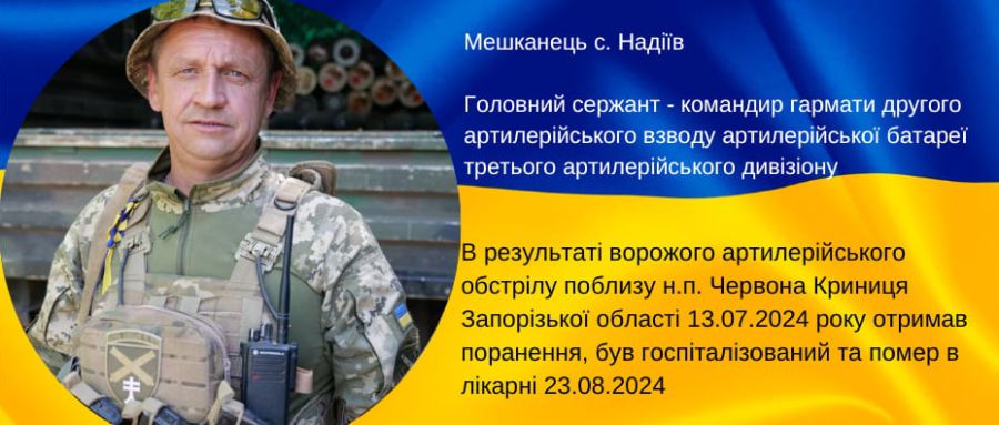 Вічна пам'ять Герою!