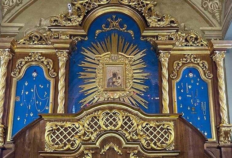 Чудотворна ікона Божої Матері зберігається в Гошівському монастирі